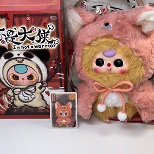Baby Three Im Not A Warrior (Not Your Hero) Confirmed Fox Hero Plush Blind Box